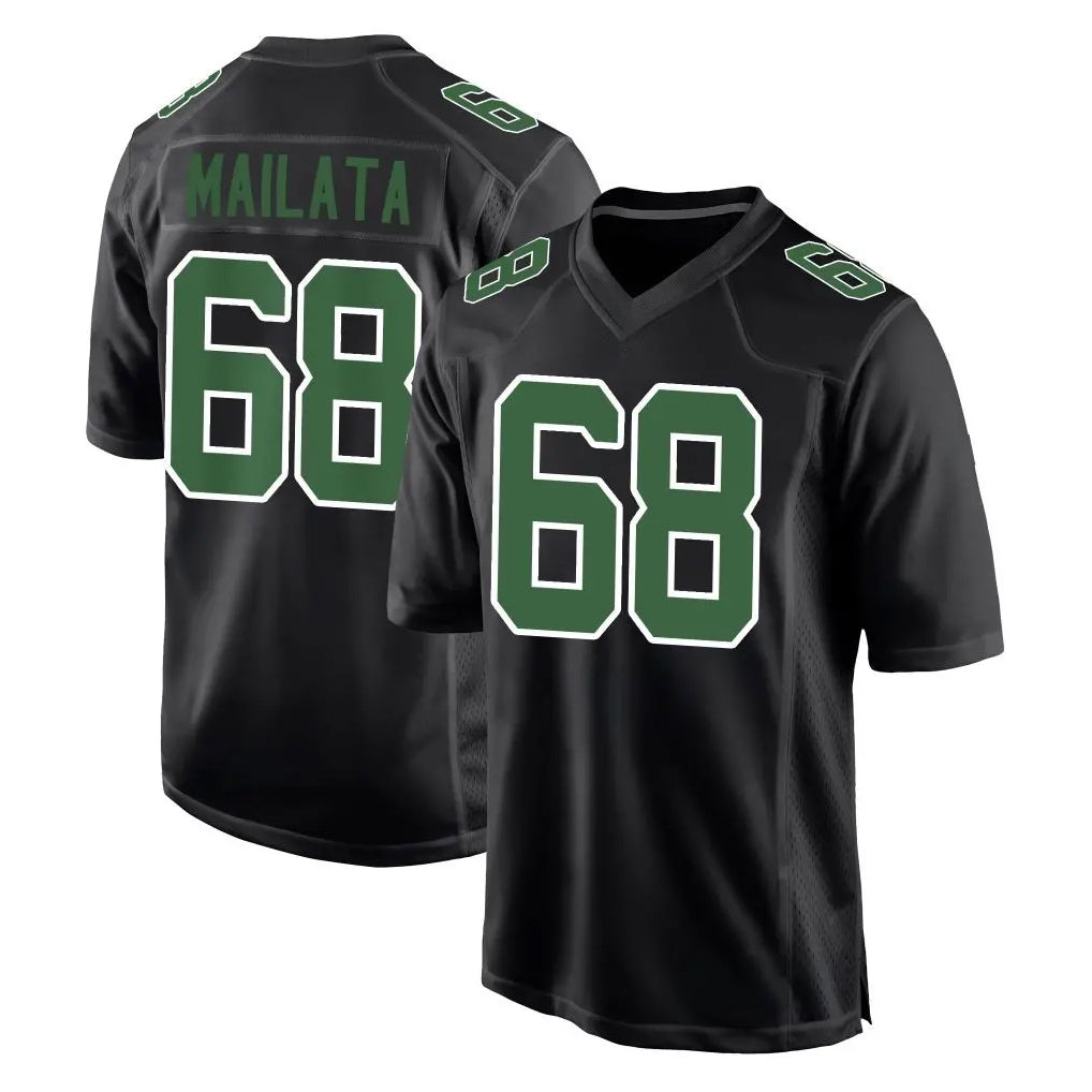 Elroe P.Eagles #68 Jordan Mailata Player Carbon Green Fashion Home Game Stitched Jerseys