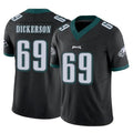 Elroe P.Eagles #69 Landon Dickerson Player Black Limited Vapor F.U.S.E. Home Game Stitched Jerseys