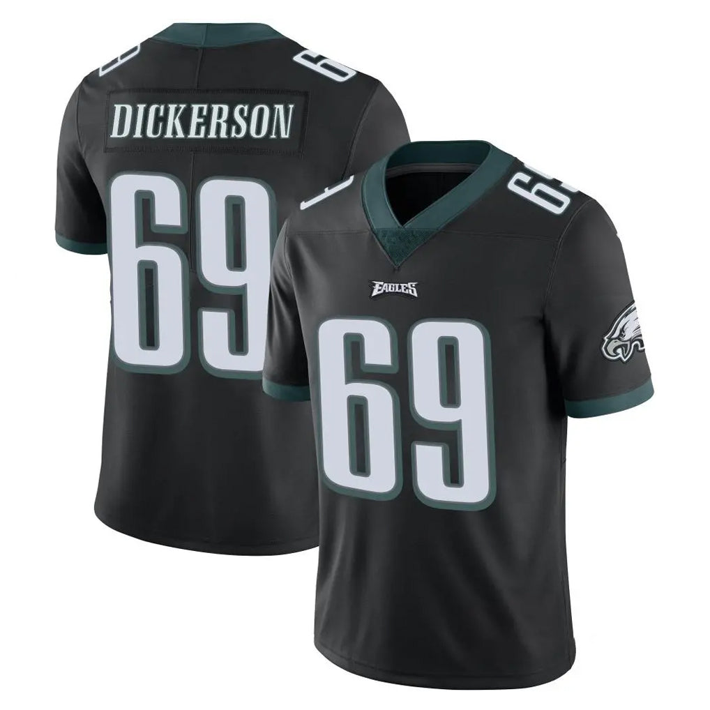 Elroe P.Eagles #69 Landon Dickerson Player Black Limited Vapor Untouchable Home Game Stitched Jerseys