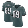 Elroe P.Eagles #69 Landon Dickerson Player Green Home Game Stitched Jerseys