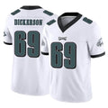 Elroe P.Eagles #69 Landon Dickerson Player White Limited Vapor F.U.S.E. Home Game Stitched Jerseys