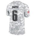 Elroe P.Eagles #6 DeVonta Smith Arctic Camo 2024 Salute to Service Limited Stitched Jerseys