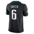 Elroe P.Eagles #6 DeVonta Smith Black Alternate Vapor F.U.S.E. Limited Stitched Jerseys