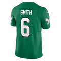 Elroe P.Eagles #6 DeVonta Smith Kelly Green Vapor F.U.S.E. Limited Stitched Jerseys