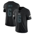 Elroe P.Eagles #6 DeVonta Smith Player Limited Black Impact Home Game Stitched Jerseys