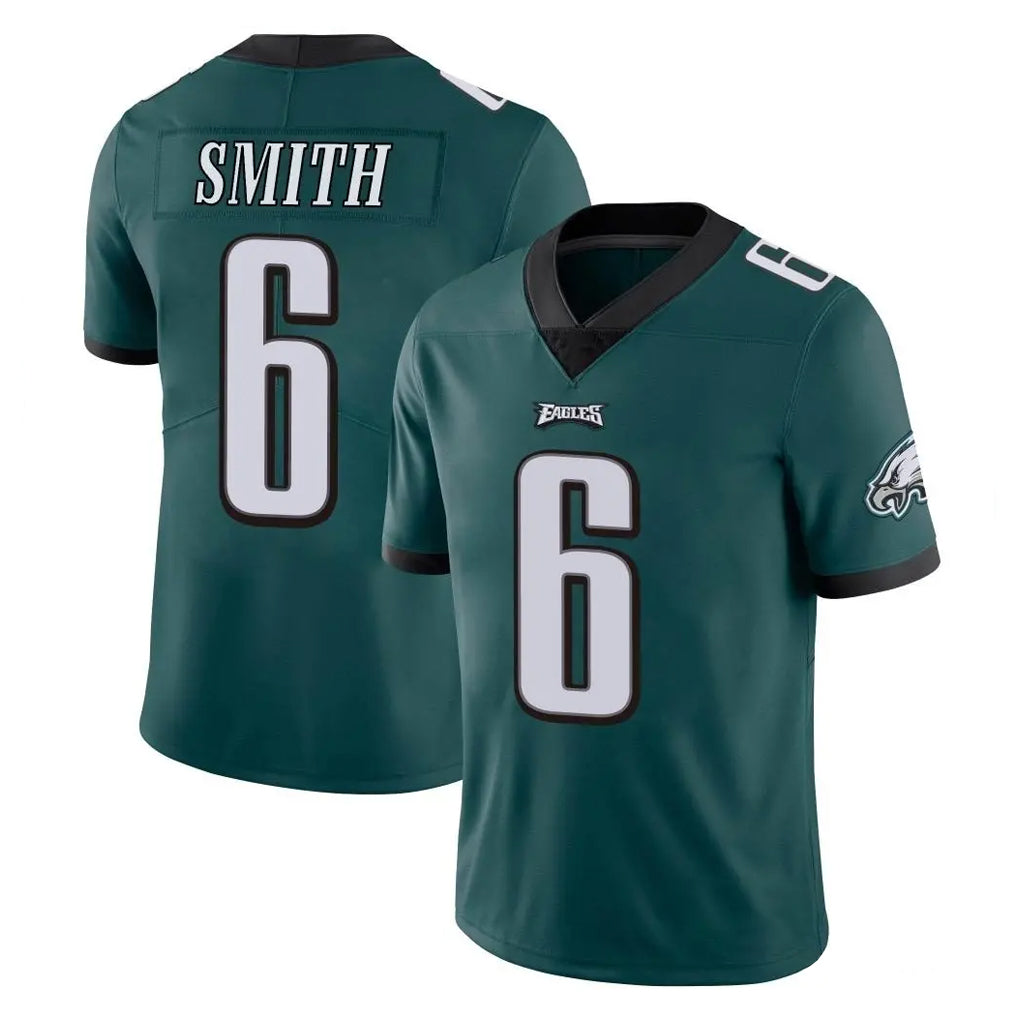 Elroe P.Eagles #6 DeVonta Smith Player Team Color Green Vapor Untouchable Home Game Stitched Jerseys