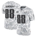 Elroe P.Eagles #88 Dallas Goedert Player Arctic Camo Salute to Service Limited Game Stitched Jerseys