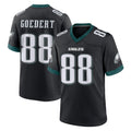 Elroe P.Eagles #88 Dallas Goedert Player Black Game Home Stitched Jerseys