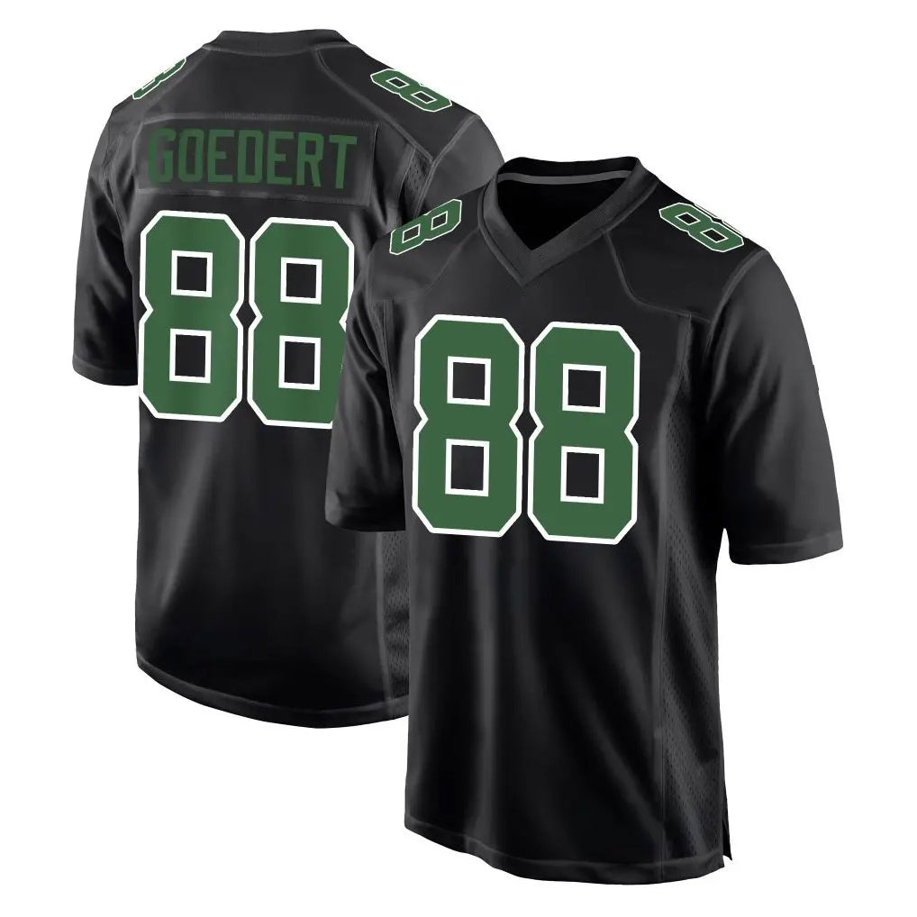 Elroe P.Eagles #88 Dallas Goedert Player Carbon Green Fashion Home Game Stitched Jerseys