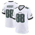 Elroe P.Eagles #88 Dallas Goedert Player White Game Home Stitched Jerseys