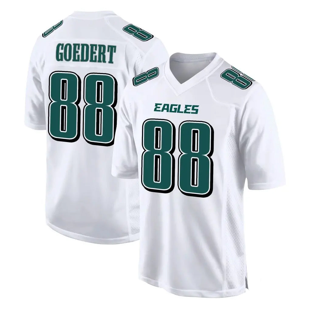 Elroe P.Eagles #88 Dallas Goedert Player White Tundra Fashion Home Game Stitched Jerseys
