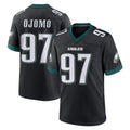 Elroe P.Eagles #97 Moro Ojomo Player Black Game Home Stitched Jerseys