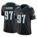Elroe P.Eagles #97 Moro Ojomo Player Black Limited Vapor F.U.S.E. Home Game Stitched Jerseys