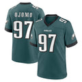Elroe P.Eagles #97 Moro Ojomo Player Green Home Game Stitched Jerseys