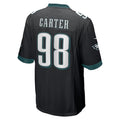 Elroe P.Eagles #98 Jalen Carter Player Black Alternate Game Stitched Jerseys