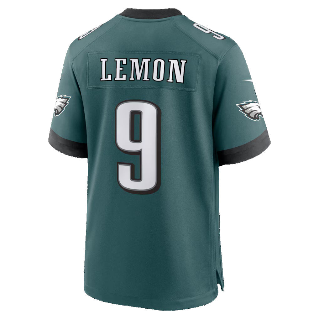 Elroe P.Eagles #9 Makai Lemon Green 2026 Draft First Round Pick No. 20 Team Game Stitched Jerseys