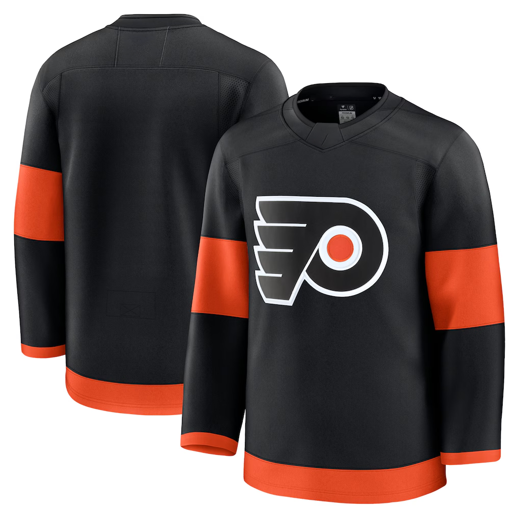 Elroe P.Flyers Black Alternate Premium Jerseys