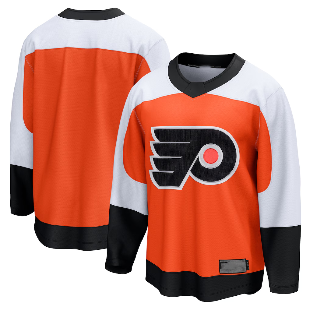 Elroe P.Flyers Burnt Orange Home Breakaway Jerseys
