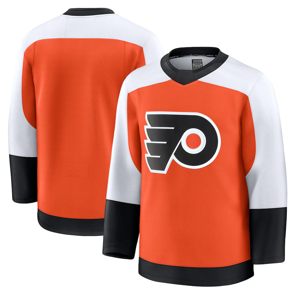 Elroe P.Flyers Burnt Orange Home Premium Jerseys
