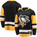 Elroe P.Penguins Black Breakaway Home Jerseys