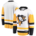 Elroe P.Penguins White Away Breakaway Jerseys