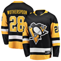 Elroe P.Penguins #28 Parker Wotherspoon Black Home Breakaway Jerseys
