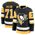 Elroe P.Penguins #71 Evgeni Malkin Black Home Premium Jerseys
