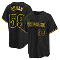 Elroe P.Phillies #59 Jhoan Duran Player Black Snake Skin City Home Game Stitched Jerseys