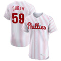 Elroe P.Phillies #59 Jhoan Duran Player White Home Limited Elite Stitched Jerseys