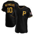 Elroe P.Pirates #10 Bryan Reynolds Player Black Alternate 2025 Home Limited Elite Stitched Jerseys