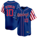 Elroe P.Pirates #10 Bryan Reynolds Player Royal 2025 Independence Day Vapor Premier Limited Stitched Jerseys