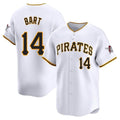 Elroe P.Pirates #14 Joey Bart Player White Home Limited Stitched Jerseys