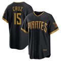Elroe P.Pirates #15 Oneil Cruz Player Black 2026 City Connect Home Game Stitched Jerseys