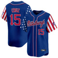 Elroe P.Pirates #15 Oneil Cruz Player Royal 2025 Independence Day Vapor Premier Limited Stitched Jerseys