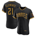 Elroe P.Pirates #21 Roberto Clemente Player Black 2026 City Connect Home Limited Elite Stitched Jerseys
