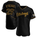 Elroe P.Pirates #29 Ryan O?¡®Hearn Player Black Home Limited Elite Stitched Jerseys