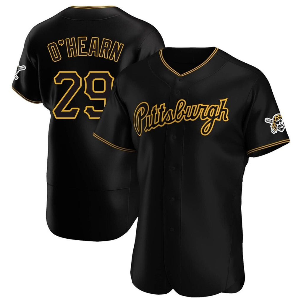 Elroe P.Pirates #29 Ryan O?¡®Hearn Player Black Home Limited Elite Stitched Jerseys