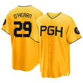 Elroe P.Pirates #29 Ryan O?¡®Hearn Player Gold City Connect Home Game Stitched Jerseys