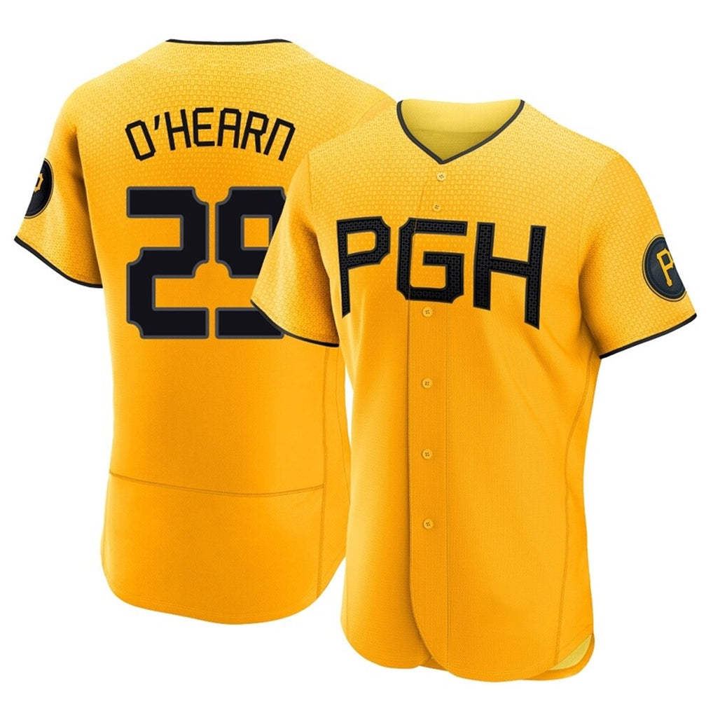 Elroe P.Pirates #29 Ryan O?¡®Hearn Player Gold City Connect Home Limited Elite Stitched Jerseys