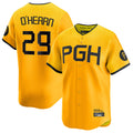 Elroe P.Pirates #29 Ryan O?¡®Hearn Player Gold City Connect Home Limited Stitched Jerseys