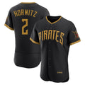 Elroe P.Pirates #2 Spencer Horwitz Player Black 2026 City Connect Home Limited Elite Stitched Jerseys