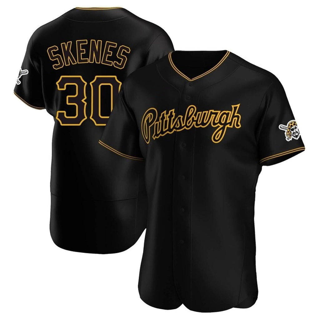 Elroe P.Pirates #30 Paul Skenes Player Black Home Limited Elite Stitched Jerseys