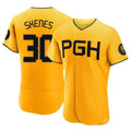 Elroe P.Pirates #30 Paul Skenes Player Gold City Connect Home Limited Elite Stitched Jerseys