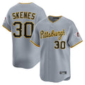 Elroe P.Pirates #30 Paul Skenes Player Gray Road Home Limited Stitched Jerseys