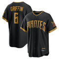 Elroe P.Pirates #6 Konnor Griffin Player Black 2026 City Connect Home Game Stitched Jerseys