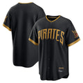 Elroe P.Pirates Blank Player Black 2026 City Connect Home Limited Stitched Jerseys