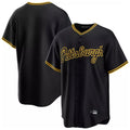 Elroe P.Pirates Blank Player Black Alt Home Limited Stitched Jerseys
