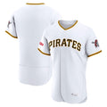 Elroe P.Pirates Blank Player White Home Limited Elite Stitched Jerseys
