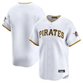Elroe P.Pirates Blank Player White Home Limited Stitched Jerseys