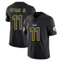 Elroe P.Steelers #11 Michael Pittman Jr. Player Black Impact Limited Home Game Stitched Jerseys